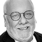 Larry Wilder, Hillsborough Education Foundation, older man in black and white